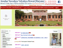 Tablet Screenshot of jnvrewari.org